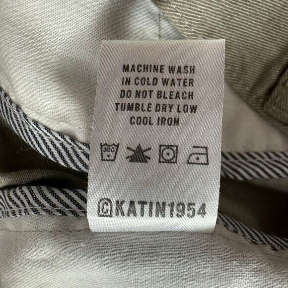 Katin Men's Shorts Size 34 American Surf Company Taupe Khaki Brown Utility Hike - Picture 9 of 9